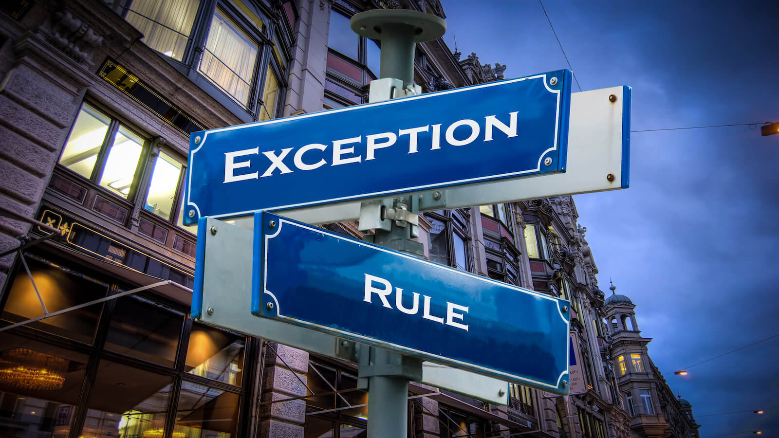 Managing exceptions The key to excellent performance Gugin