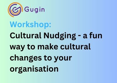 Course: Cultural Nudging – a fun way to make cultural changes to your organisation